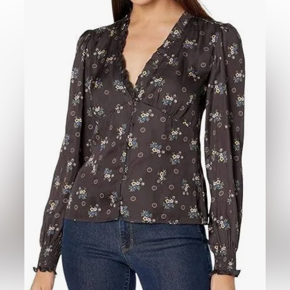 PAIGE Brandie Long Sleeve Top - Sz XXS